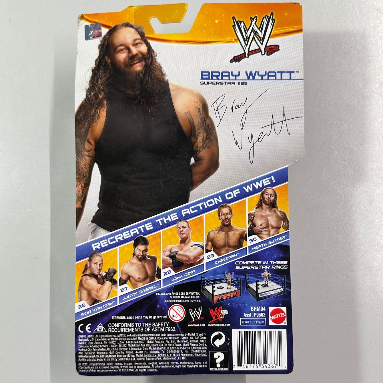WWE Main Event Basic 2014 Superstar #25 - Bray Wyatt - Wyatt Family (Vedi le foto)