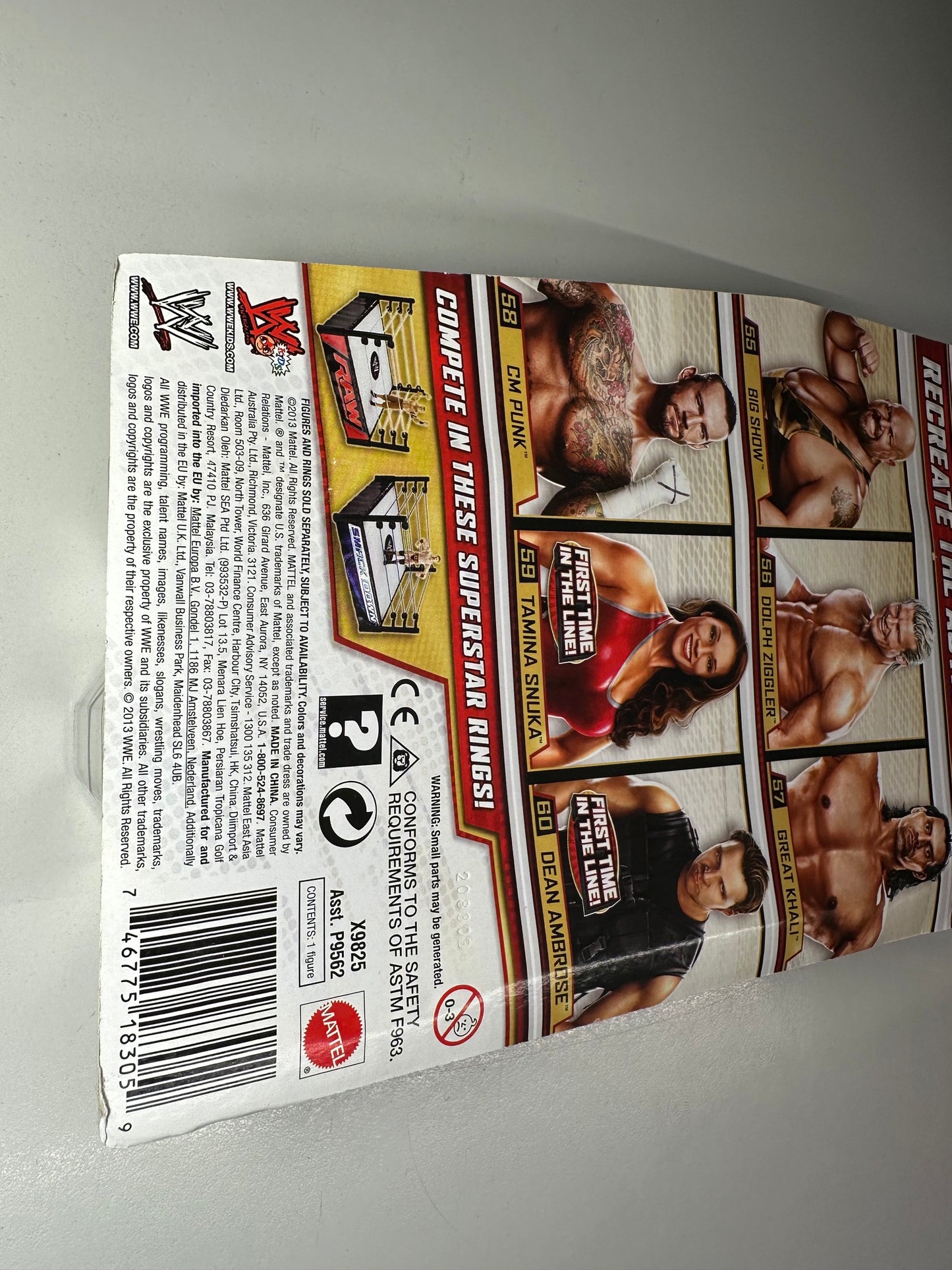 WWE Main Event Basic 2013 Superstar #60 - Dean Ambrose - Shield (Vedi le foto)
