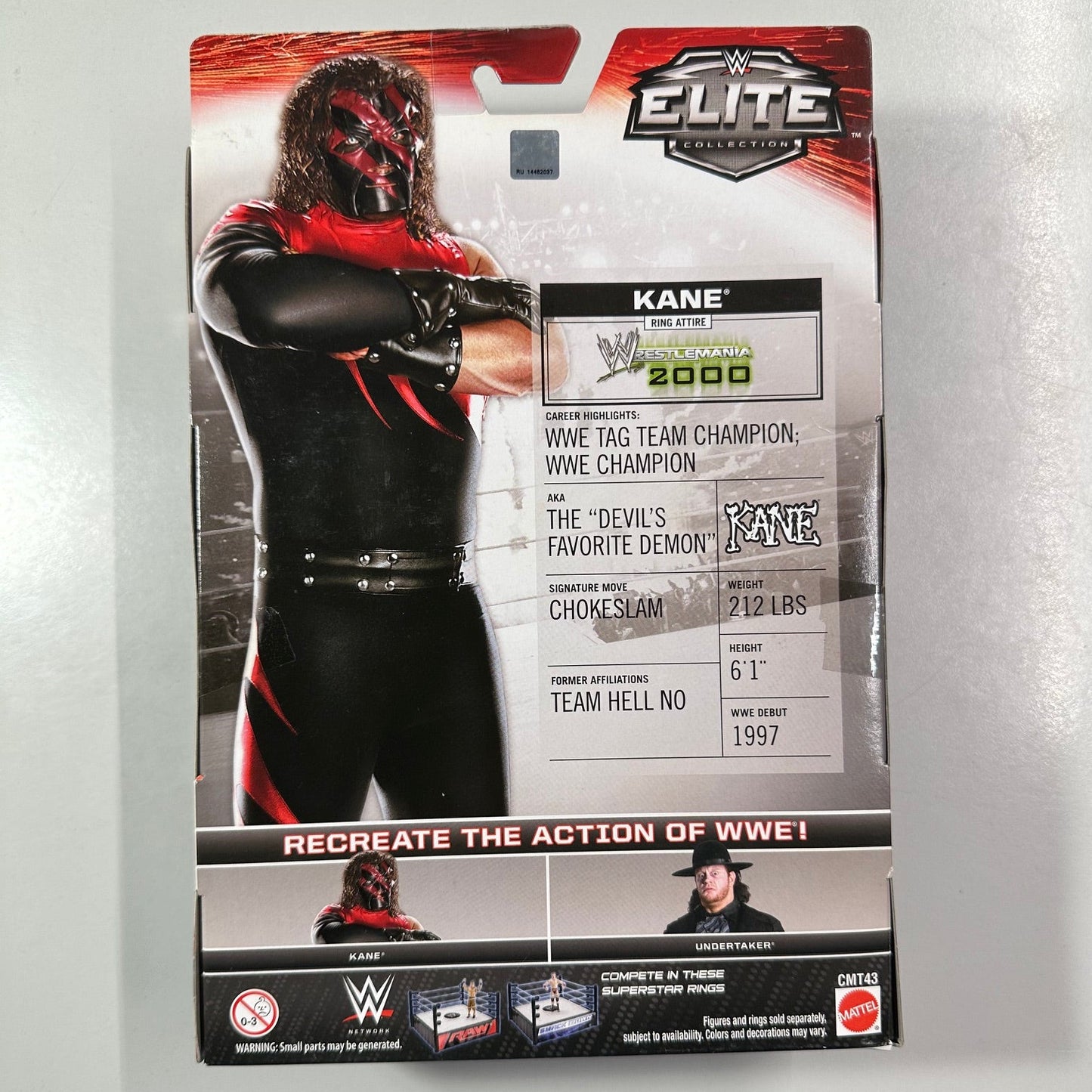 WWE Elite WrestleMania 31 Limited Edition - Kane (Vedi le foto)