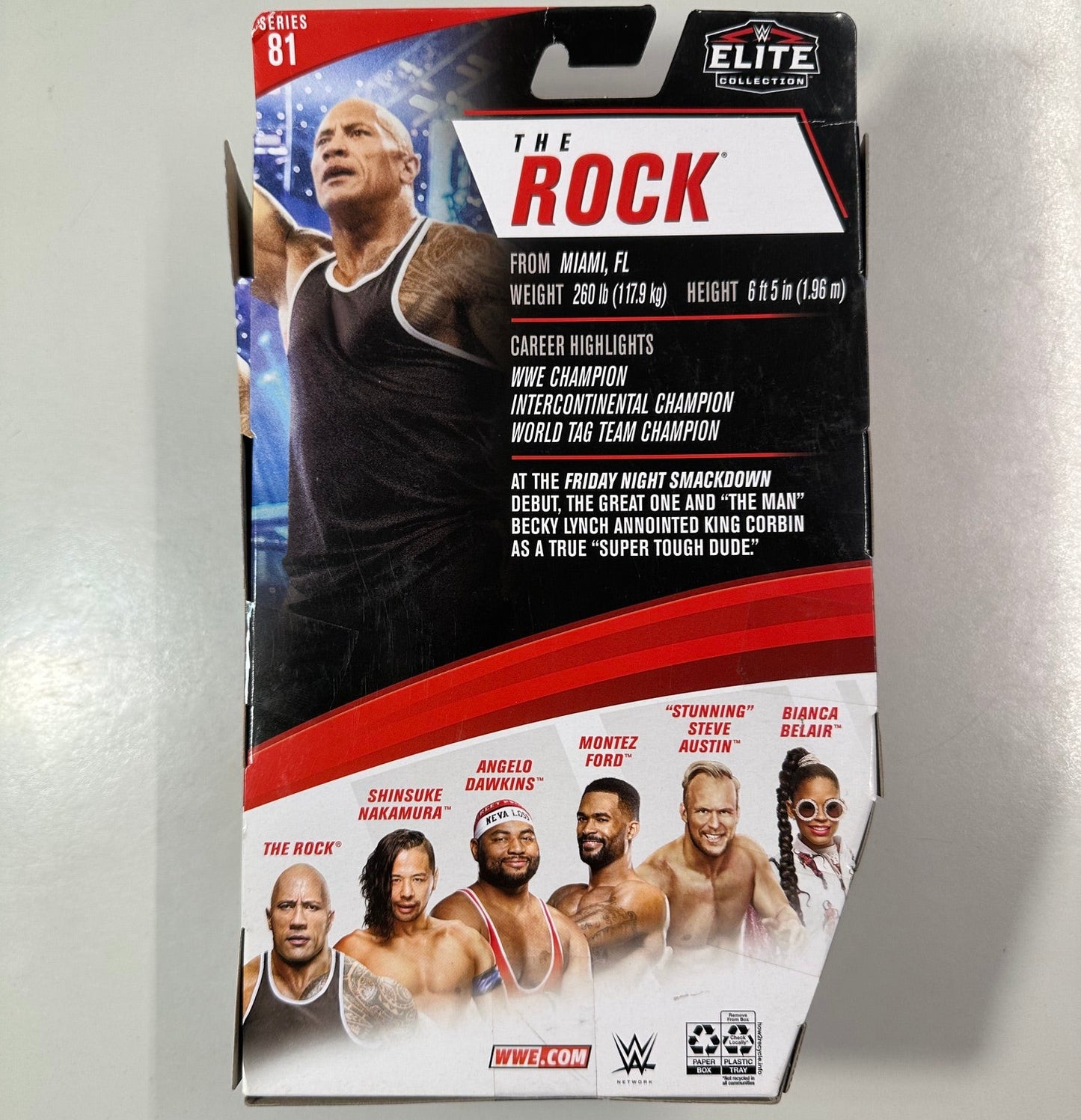 WWE Elite Series #81 - The Rock (Vedi le foto)