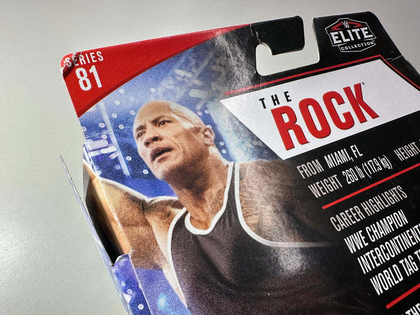 WWE Elite Series #81 - The Rock (Vedi le foto)