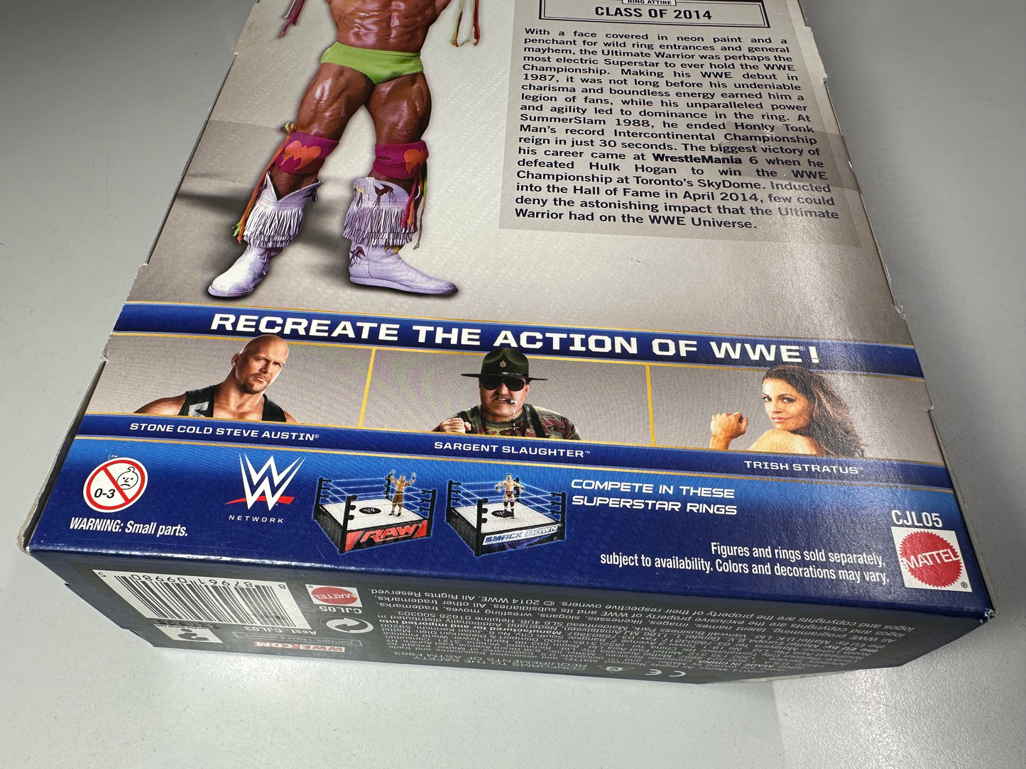 WWE Elite Hall of Fame Limited Edition - The Ultimate Warrior (Vedi le foto)