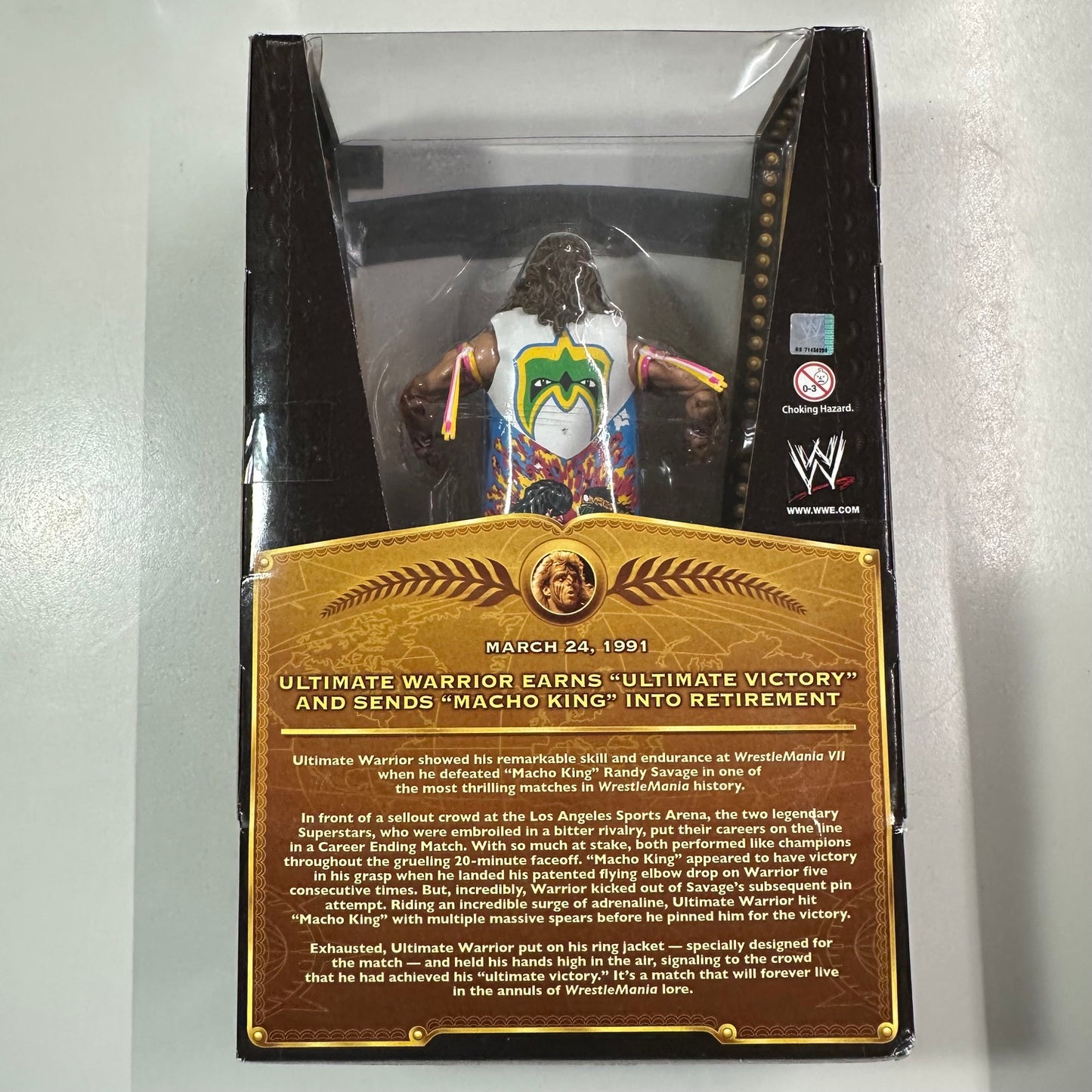 WWE Elite Defining Moments Limited Edition - Ultimate Warrior (Vedi le foto)