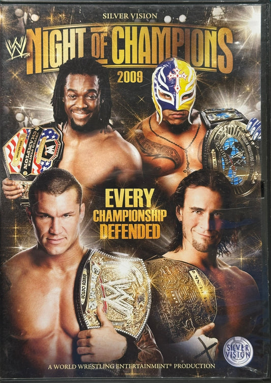 DVD Night of Champions 2009 (Gebraucht in sehr gutem Zustand) *Skandinavische Ausgabe*