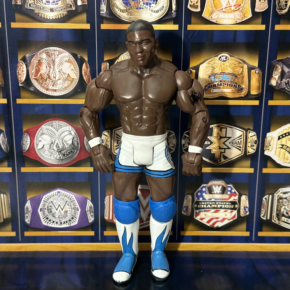 WWE Jakks Ruthless Aggression - Shelton Benjamin (Bianco/Blu) *Action Figure usata in ottime condizioni*