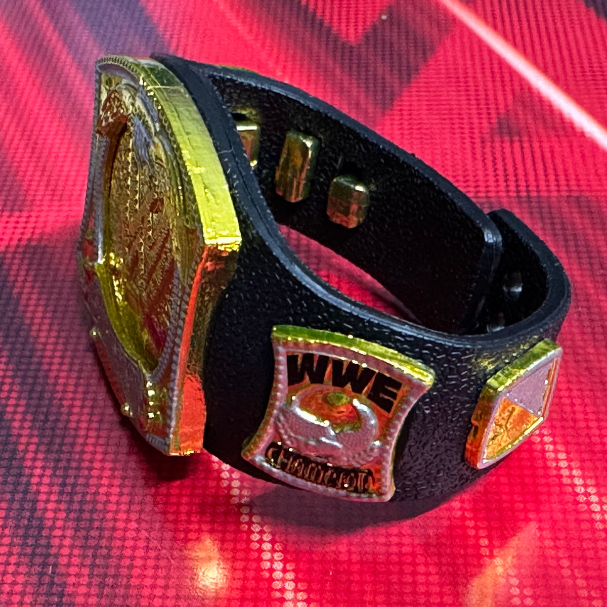WWE Spinner Deluxe Championship Title (Length: 11cm) Mattel *Action Figure Belt*