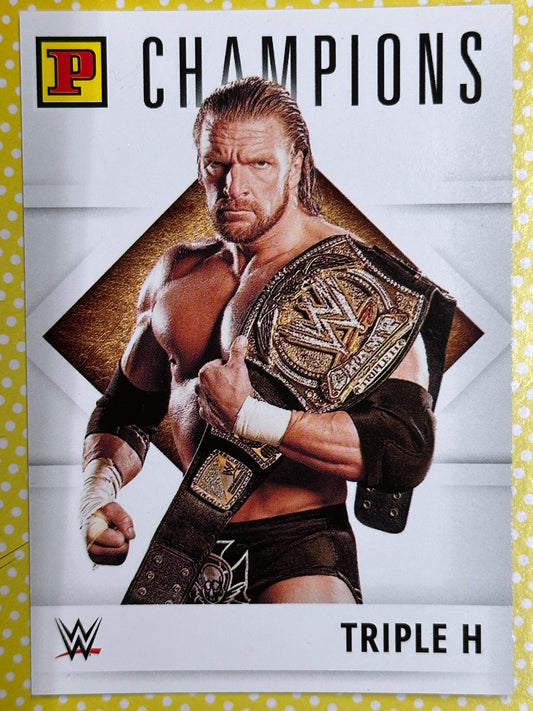 WWE Panini Trading Card - Triple H (Numero 151)