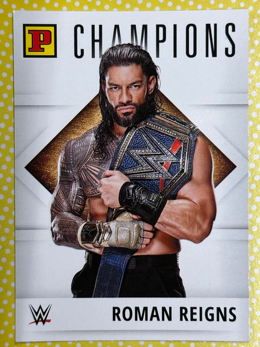 WWE Panini Trading Card - Roman Reigns (Numero 154)