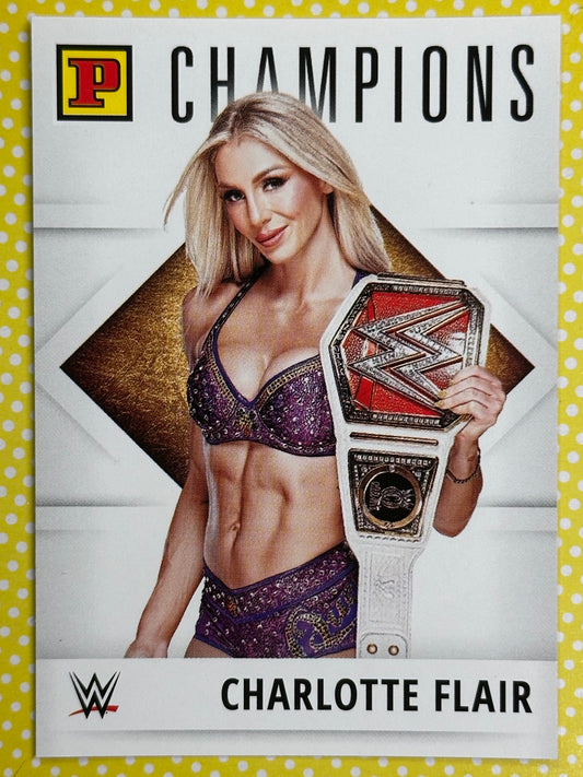 WWE Panini Trading Card - Charlotte Flair (Numero 146)