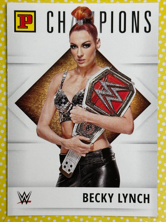 WWE Panini Trading Card - Becky Lynch (Numero 152)