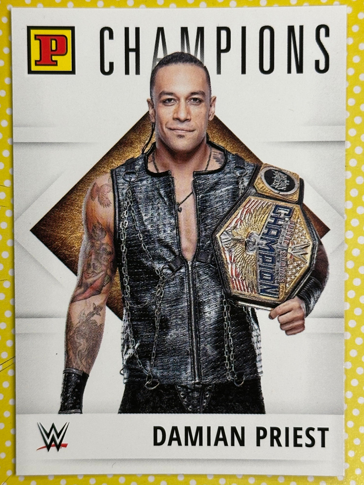 WWE Panini Trading Card - Damian Priest (Numero 144)