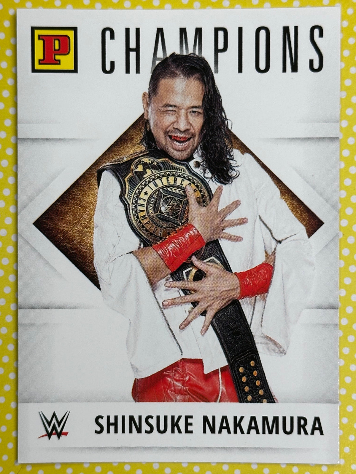 WWE Panini Trading Card - Shinsuke Nakamura (Numero 156)