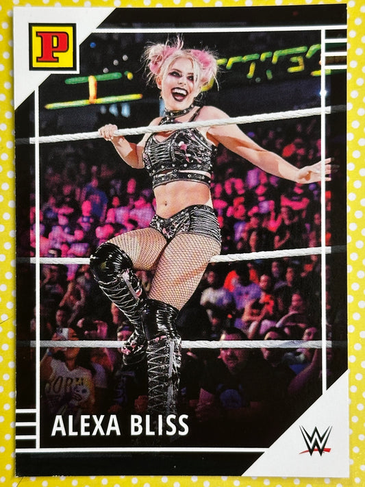 WWE Panini Trading Card - Alexa Bliss (Numero 18)
