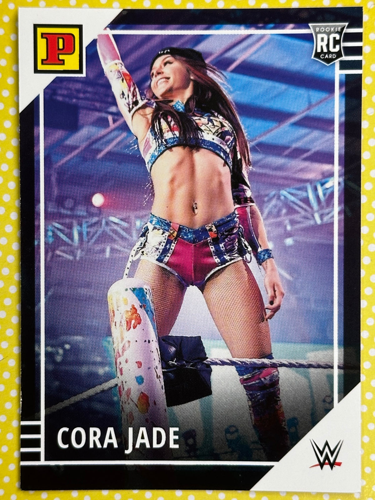 WWE Panini Trading Card - Cora Jade (Numero 19)