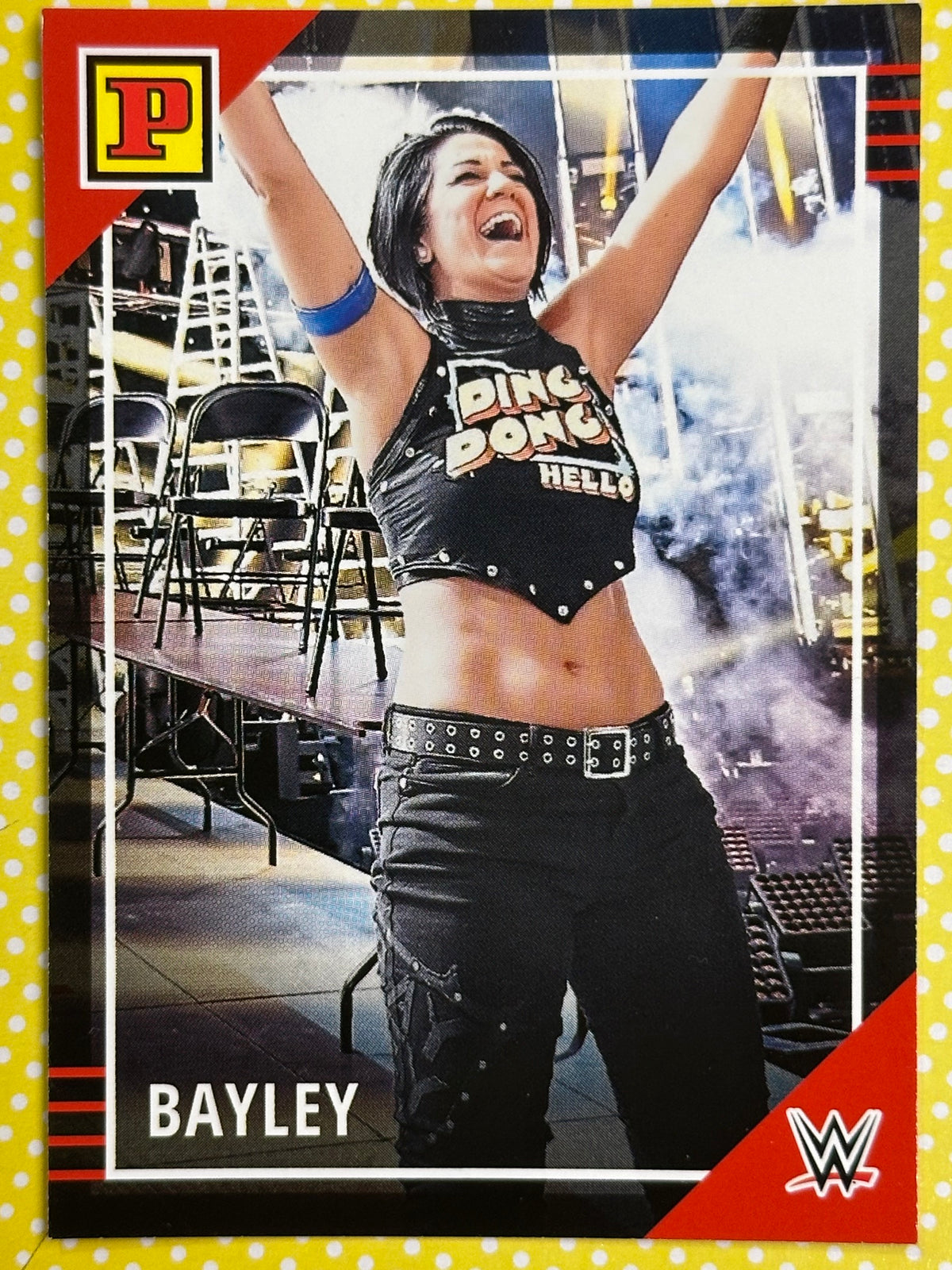 WWE Panini Trading Card - Bayley (Numero 85)