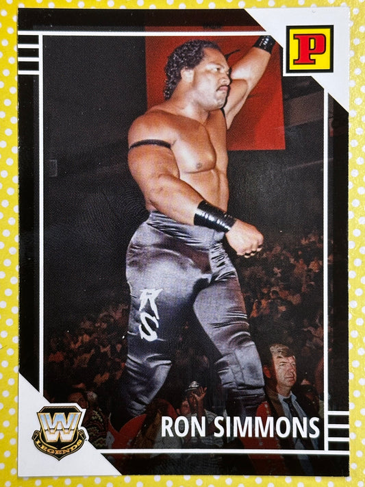 WWE Panini Trading Card - Ron Simmons (Numero 128)