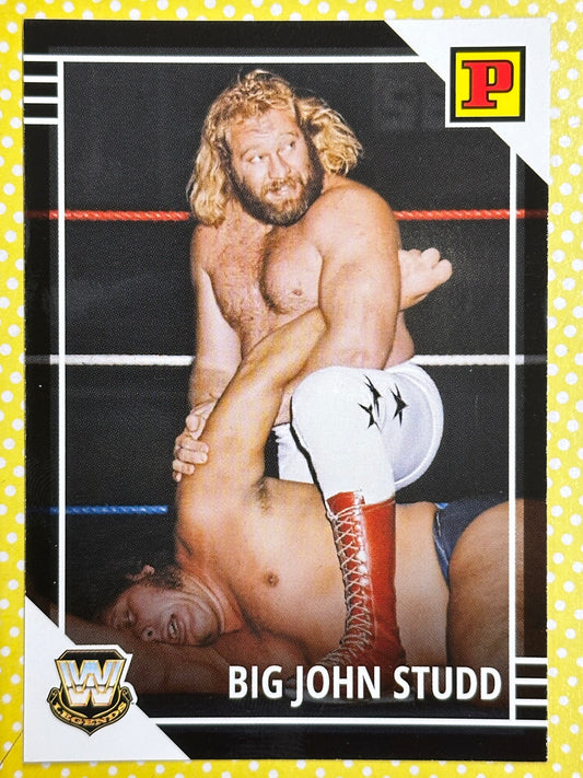 WWE Panini Trading Card - Big John Studd (Numero 127)