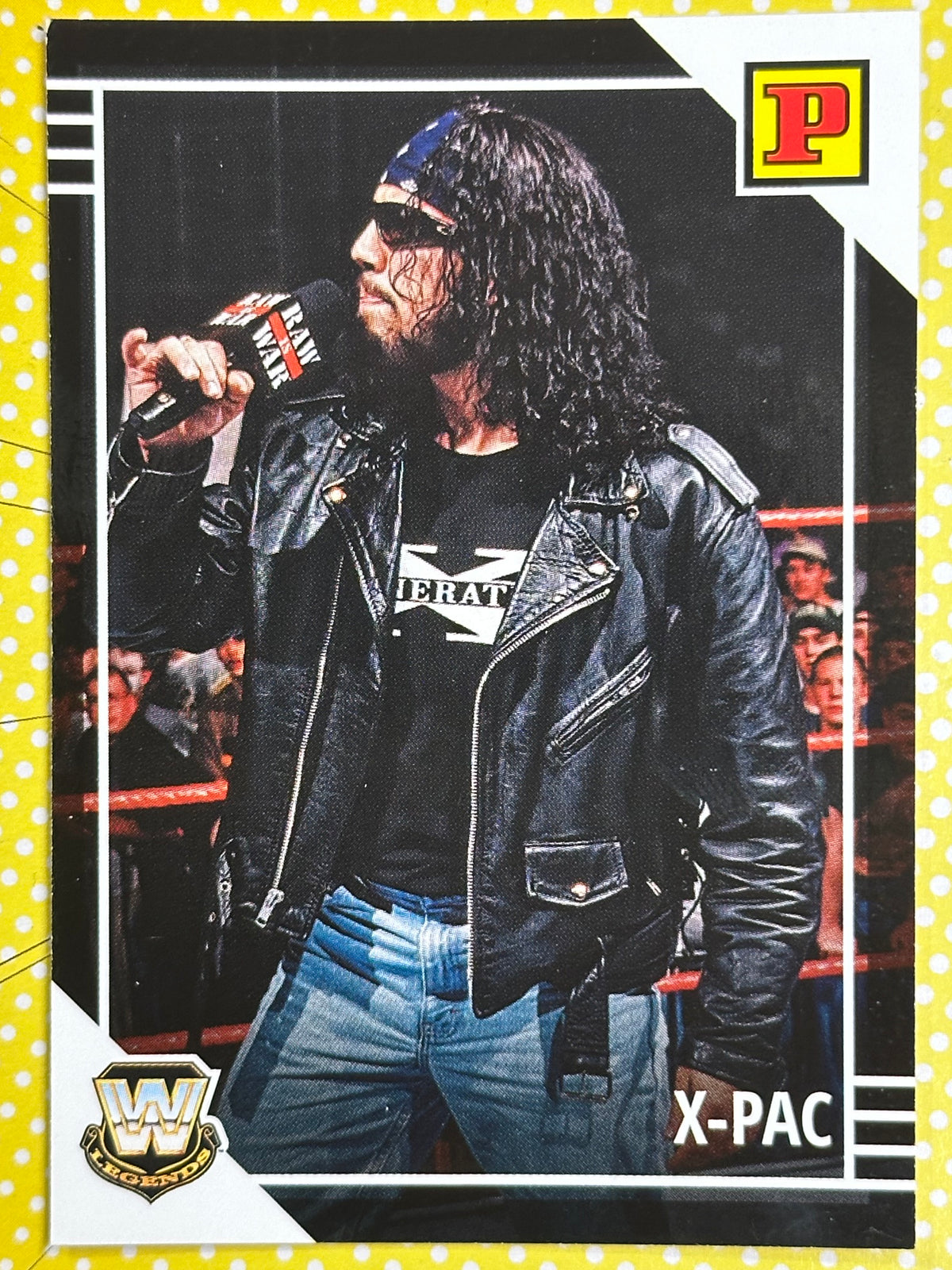 WWE Panini Trading Card - X-Pac (Numero 124)