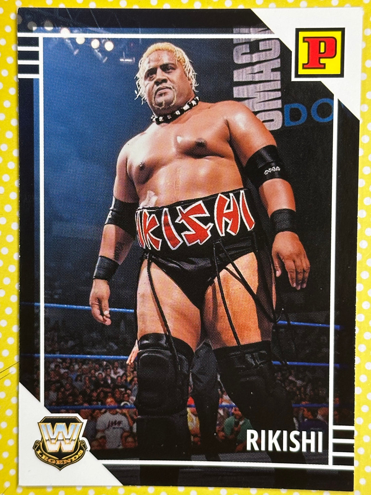 WWE Panini Trading Card - Rikishi (Numero 126)