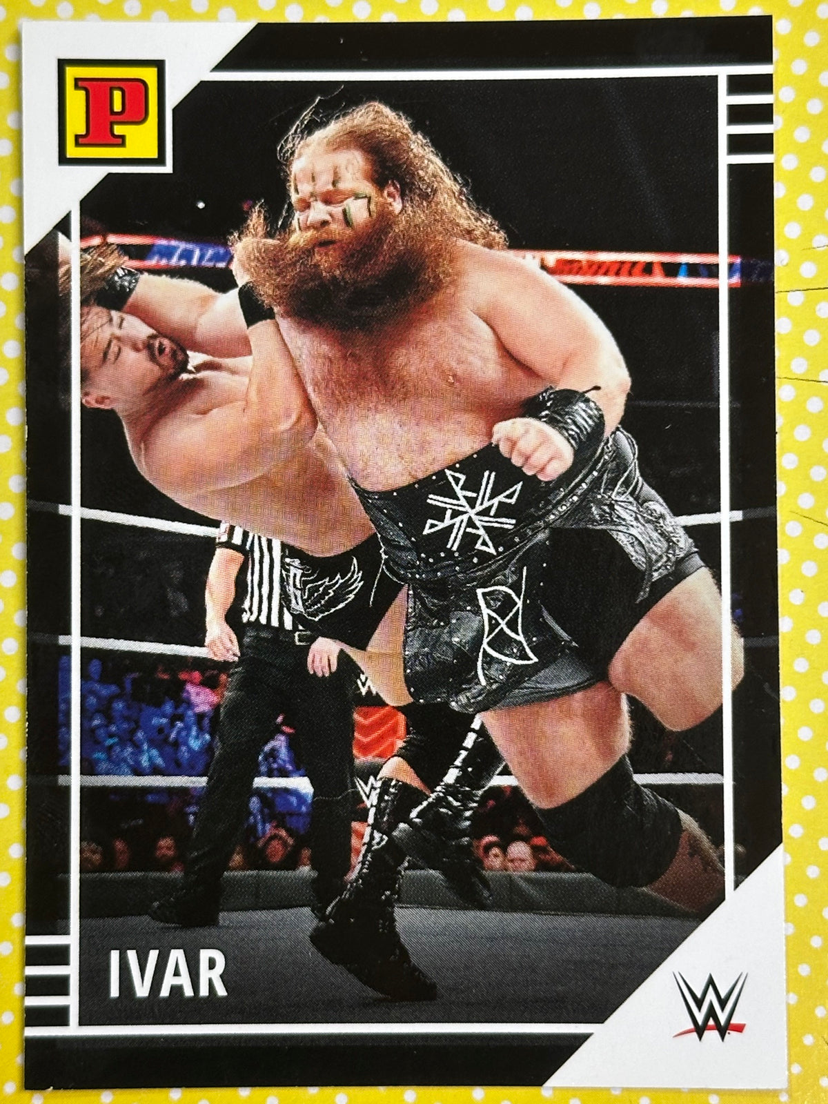 WWE Panini Trading Card - Ivar (Nummer 1)