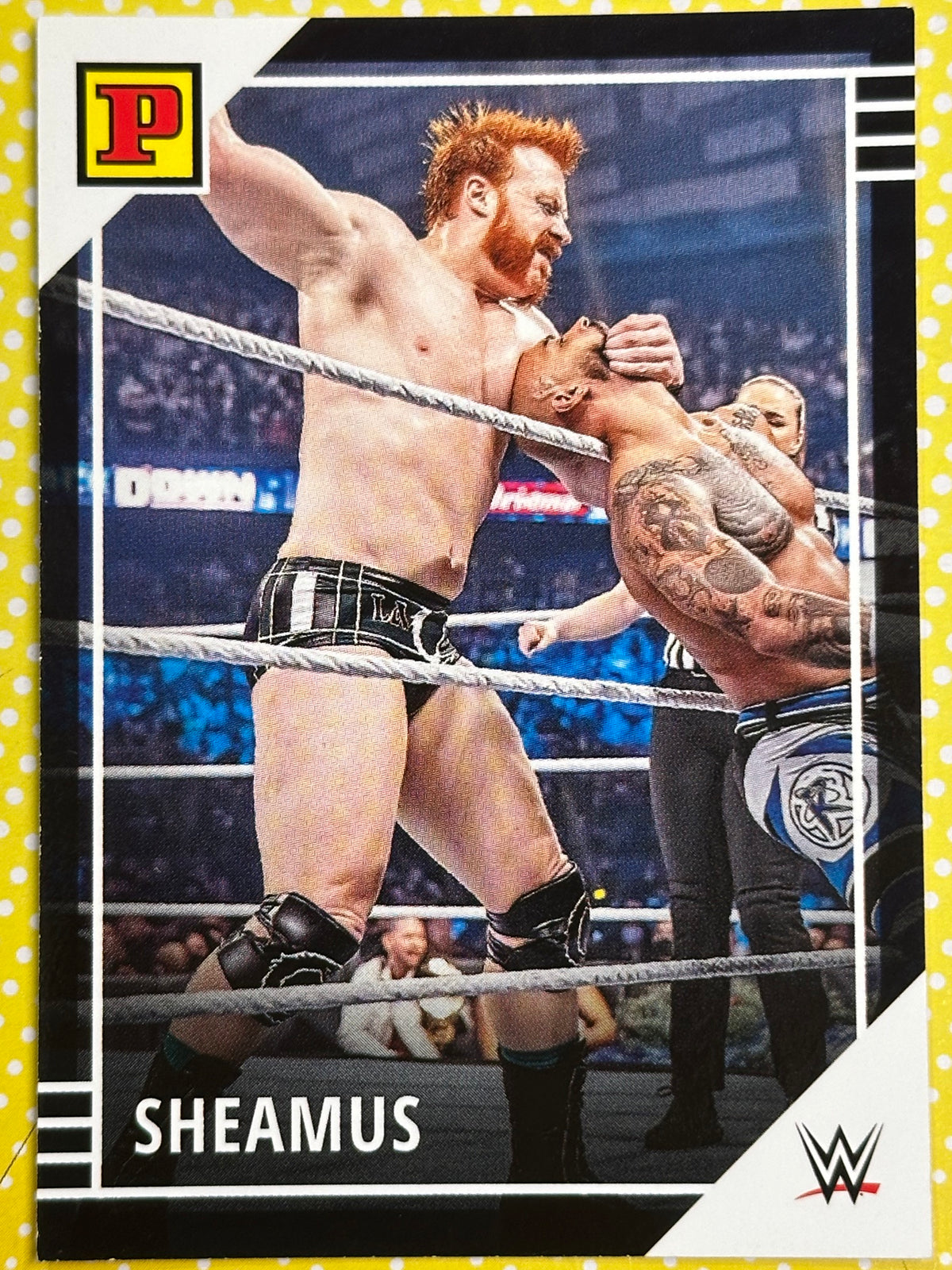 WWE Panini Trading Card - Sheamus (Numero 63)