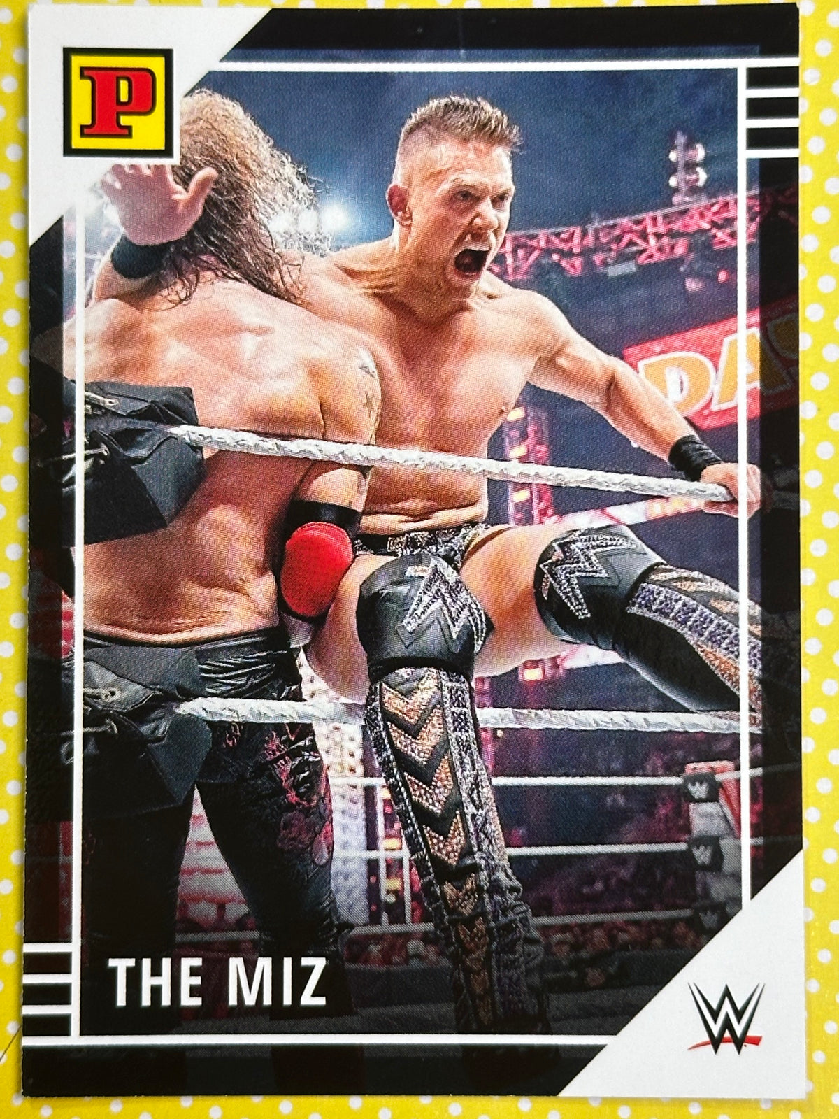 WWE Panini Trading Card - The Miz (Numero 64)