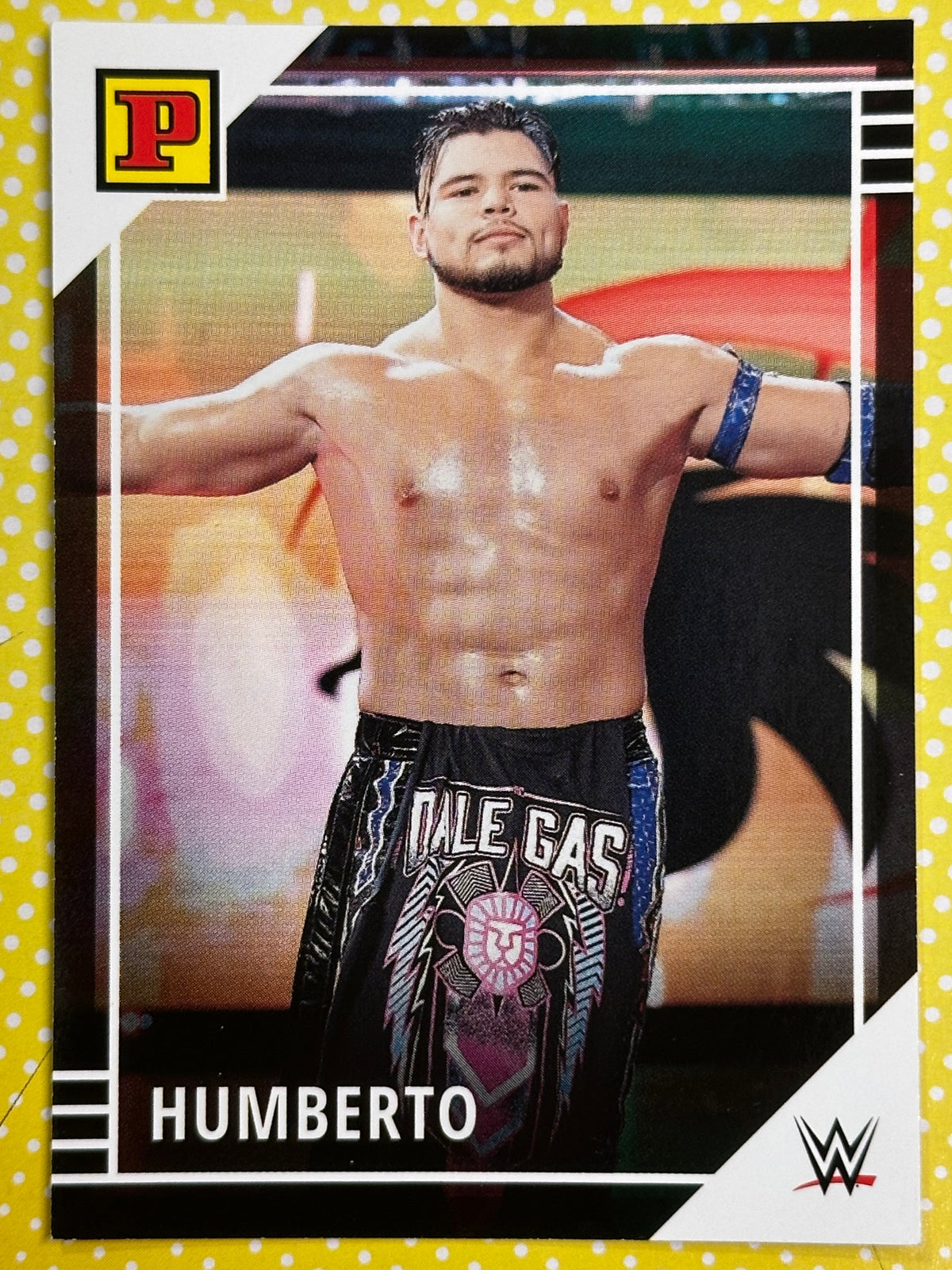 WWE Panini Trading Card - Humberto (Numero 100)