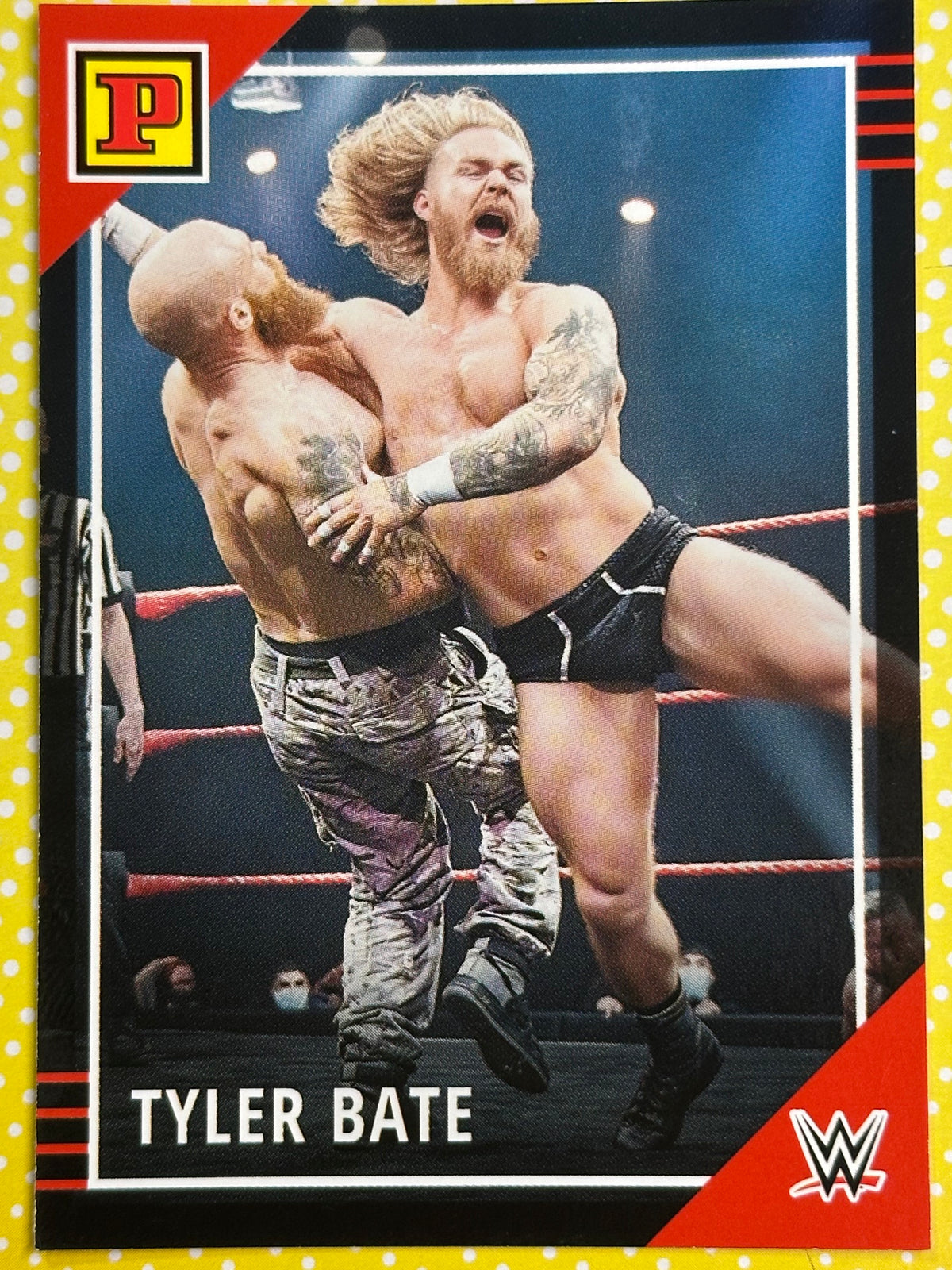 WWE Panini Trading Card - Tyler Bate (Numero 89)