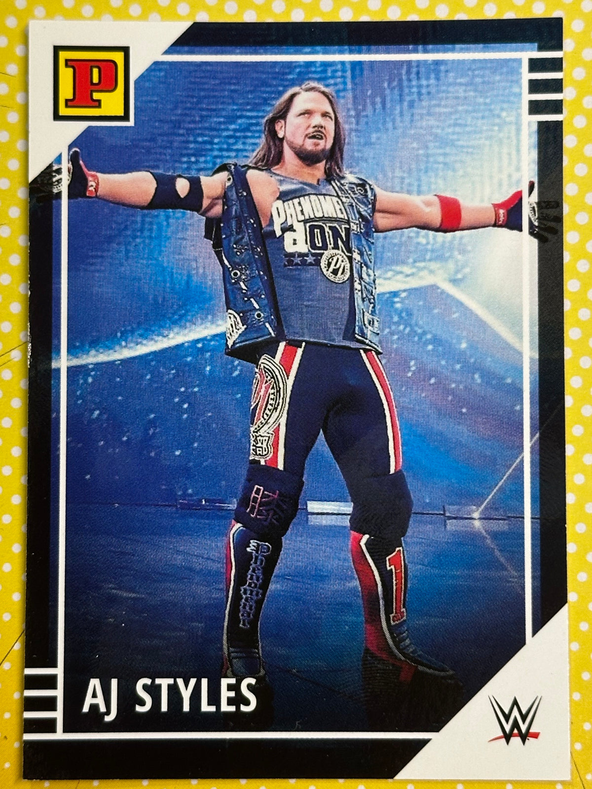 WWE Panini Trading Card - AJ Styles (Nummer 2)