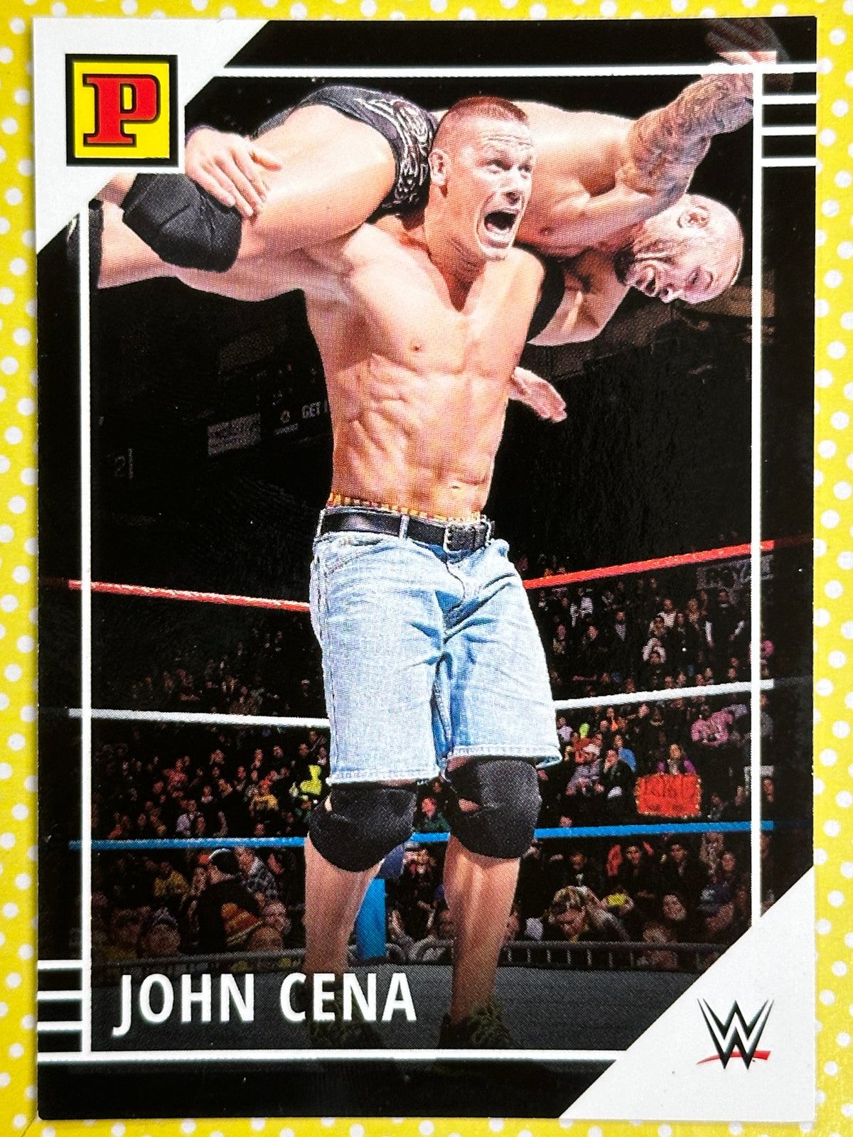 WWE Panini Trading Card - John Cena (Numero 95)