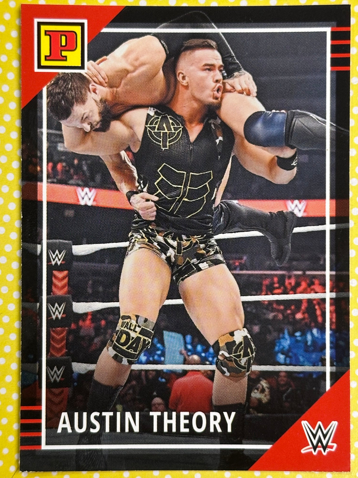 WWE Panini Trading Card - Austin Theory (Numero 42)