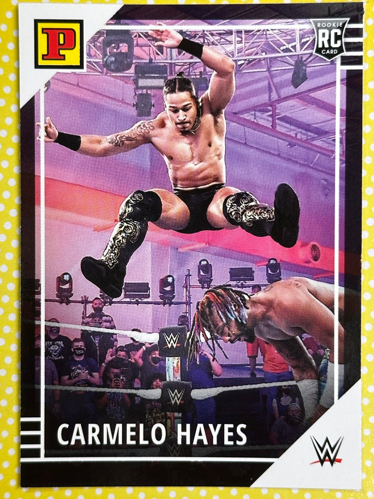 WWE Panini Trading Card - Carmelo Hayes (Nummer 17)