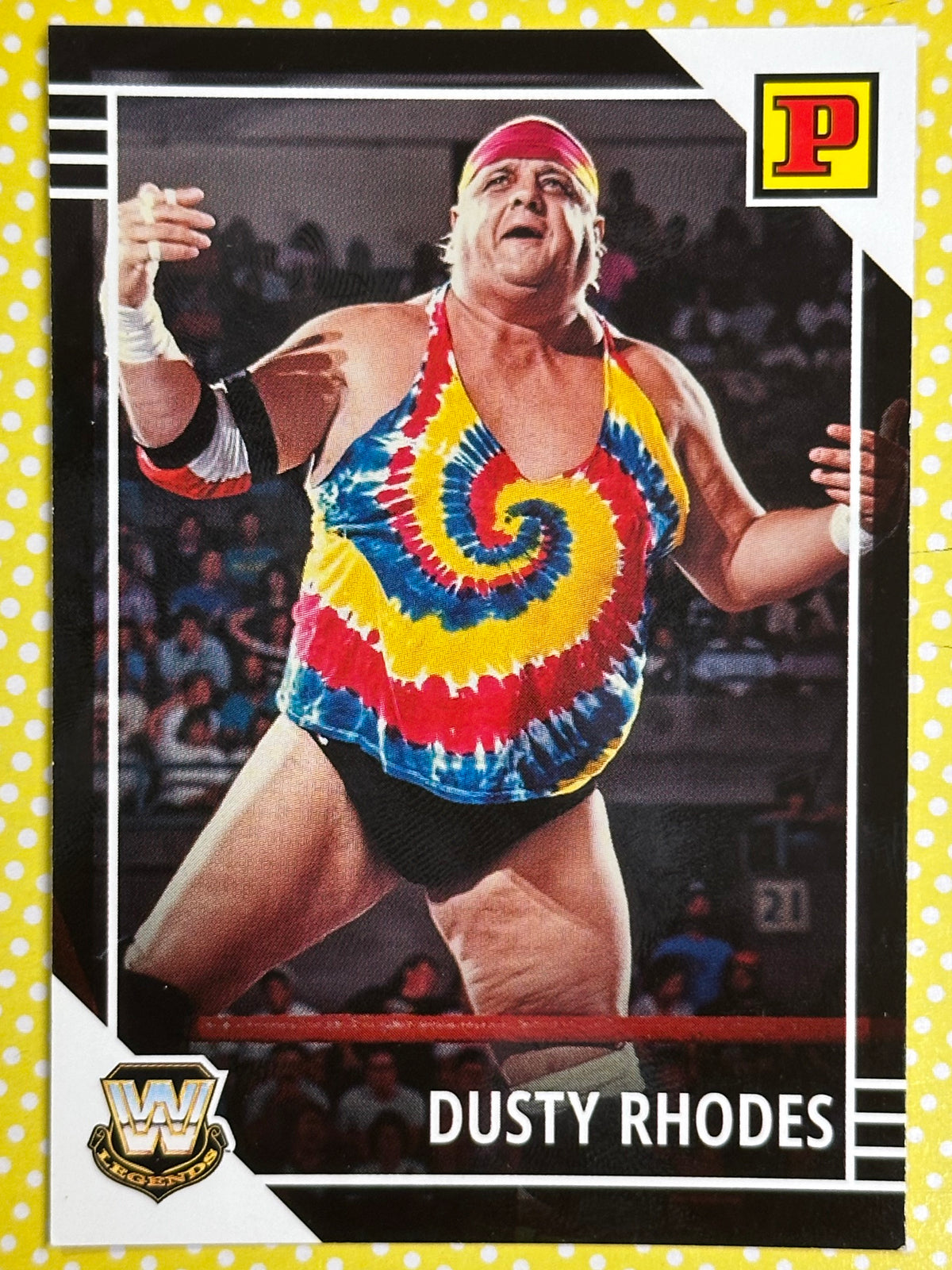 WWE Panini Trading Card - Dusty Rhodes (Numero 101)