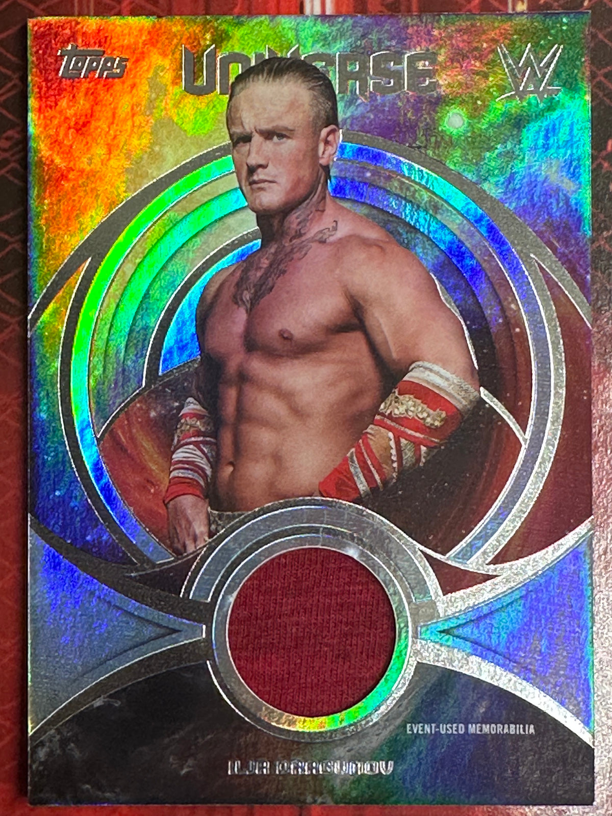 WWE Universe 2026 Relic Patch - Ilja Dragunov
