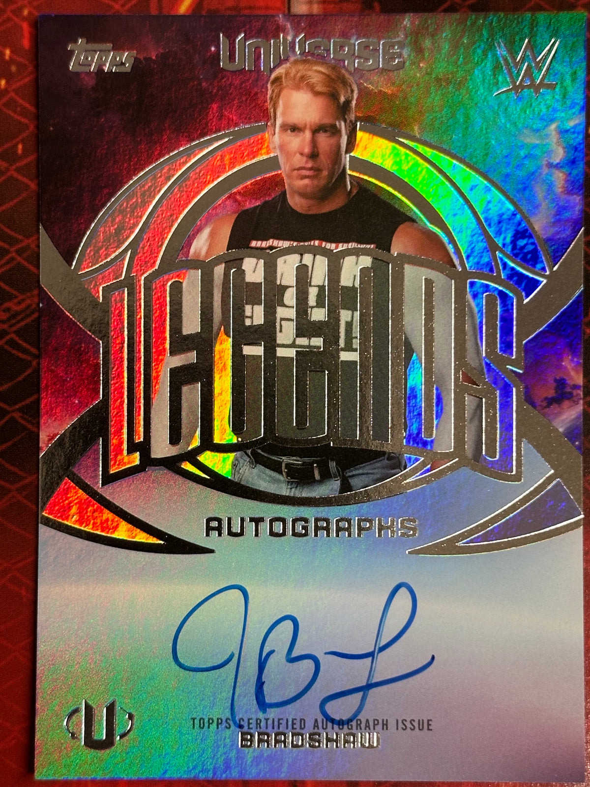 WWE Universe 2026 Legends Autographs Bradshaw JBL