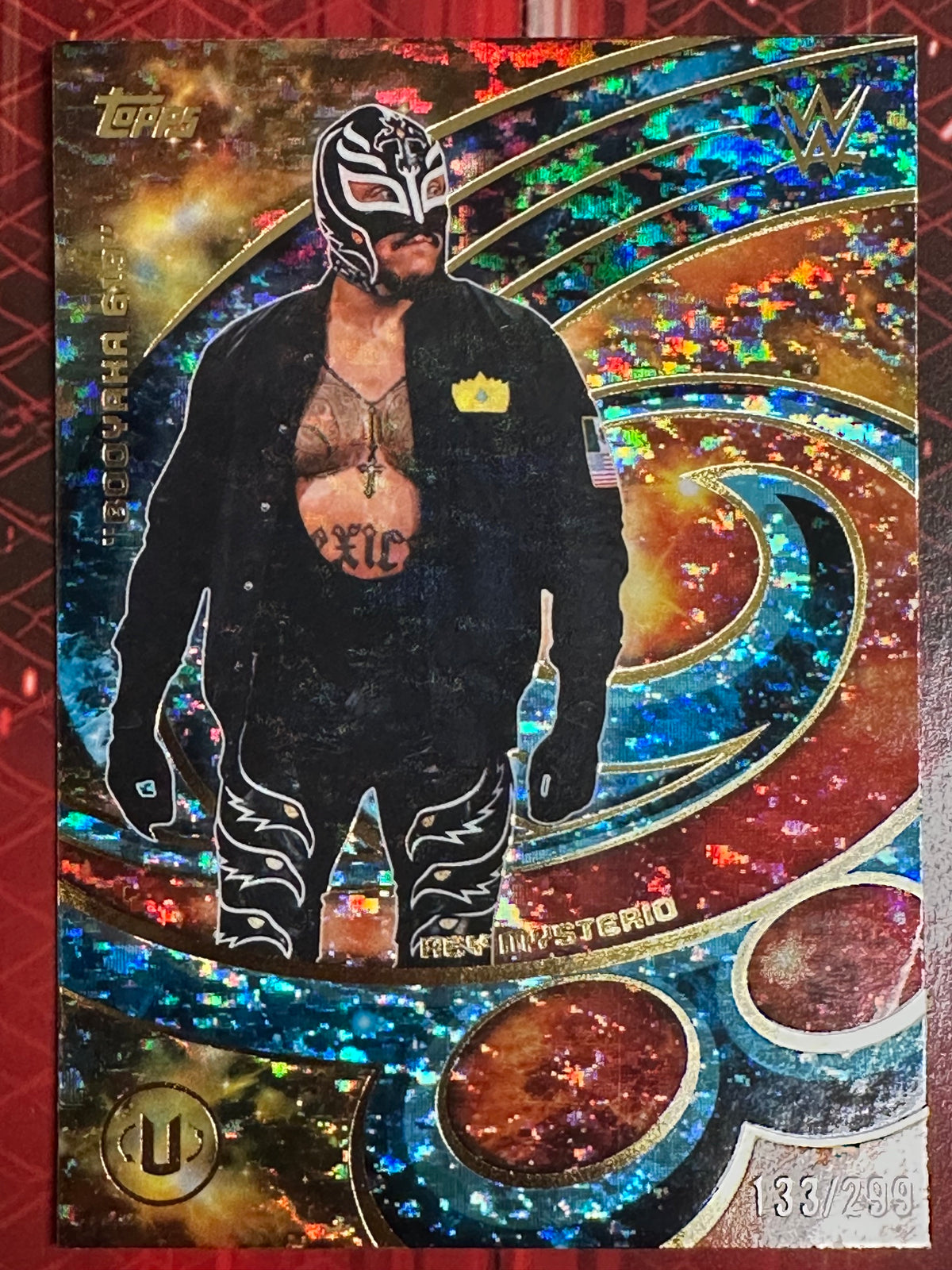 WWE Universe 2026 Hit my Music Rey Mysterio (Nummeriert 133/299)