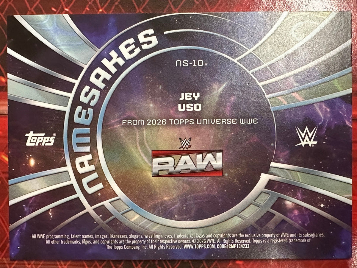 WWE Universe 2026 Namesakes Jey Uso