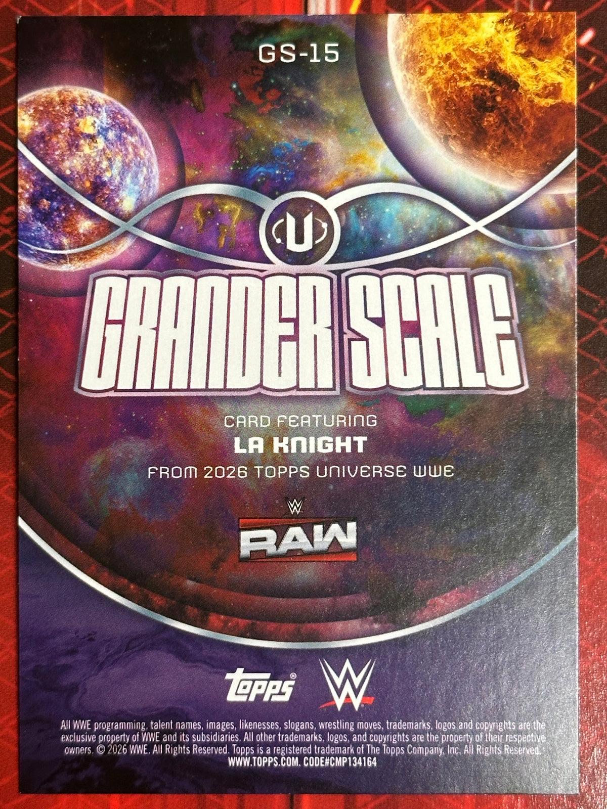 WWE Universe 2026 Größerer Maßstab LA Knight