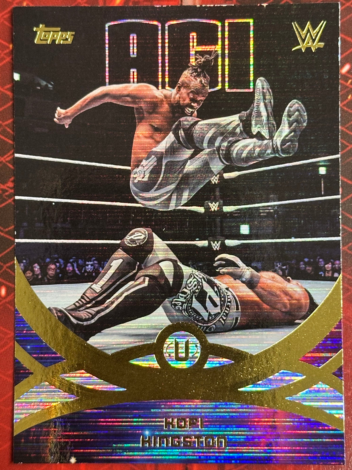 WWE Universe 2026 No. 262 Peak Performance Kofi Kingston (Gold Parallel)
