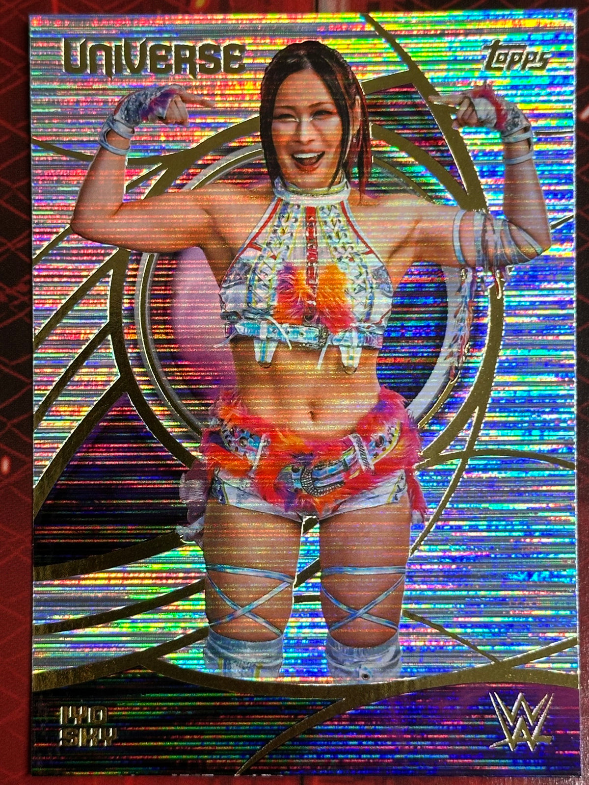 WWE Universe 2026 No. 10 Iyo Sky (Gold Parallel)