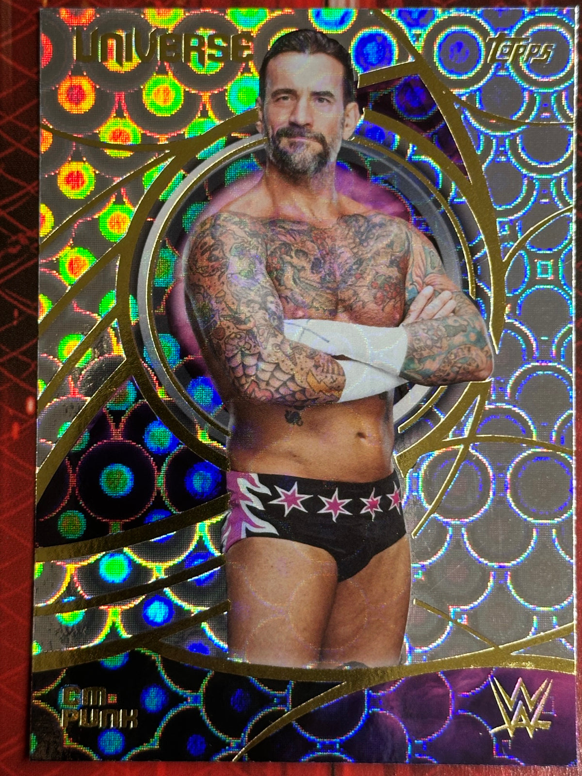 WWE Universe 2026 No. 68 CM Punk (Gold Parallel)