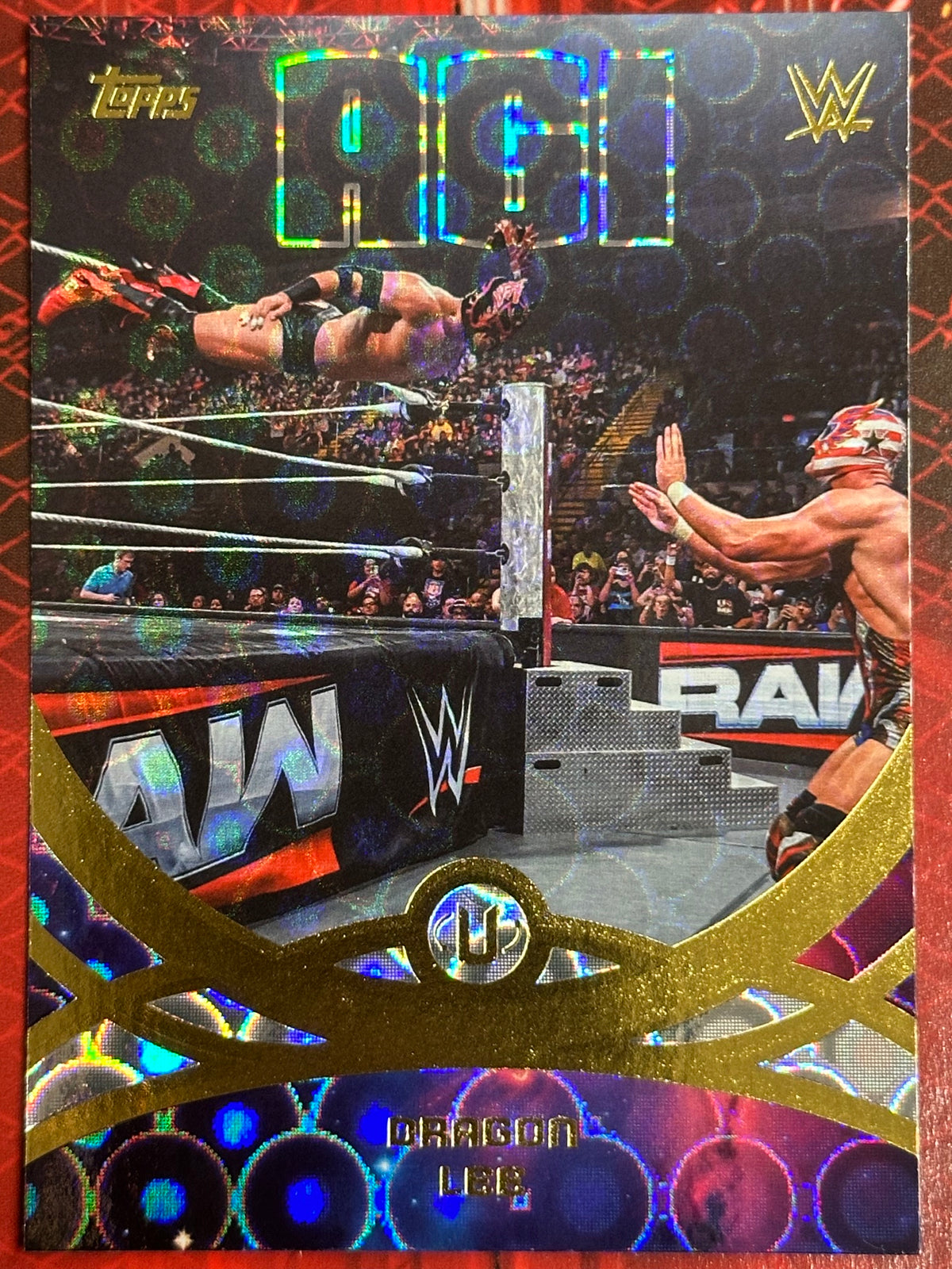 WWE Universe 2026 No. 277 Peak Performance Dragon Lee (Gold Parallel)