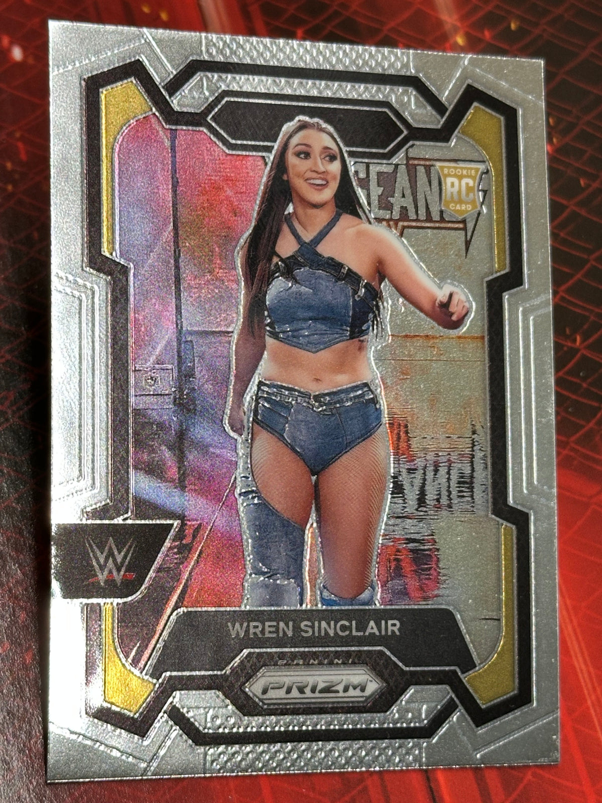 WWE Panini Prizm 2024 Sammelkarte Nr. 195 - Wren Sinclair