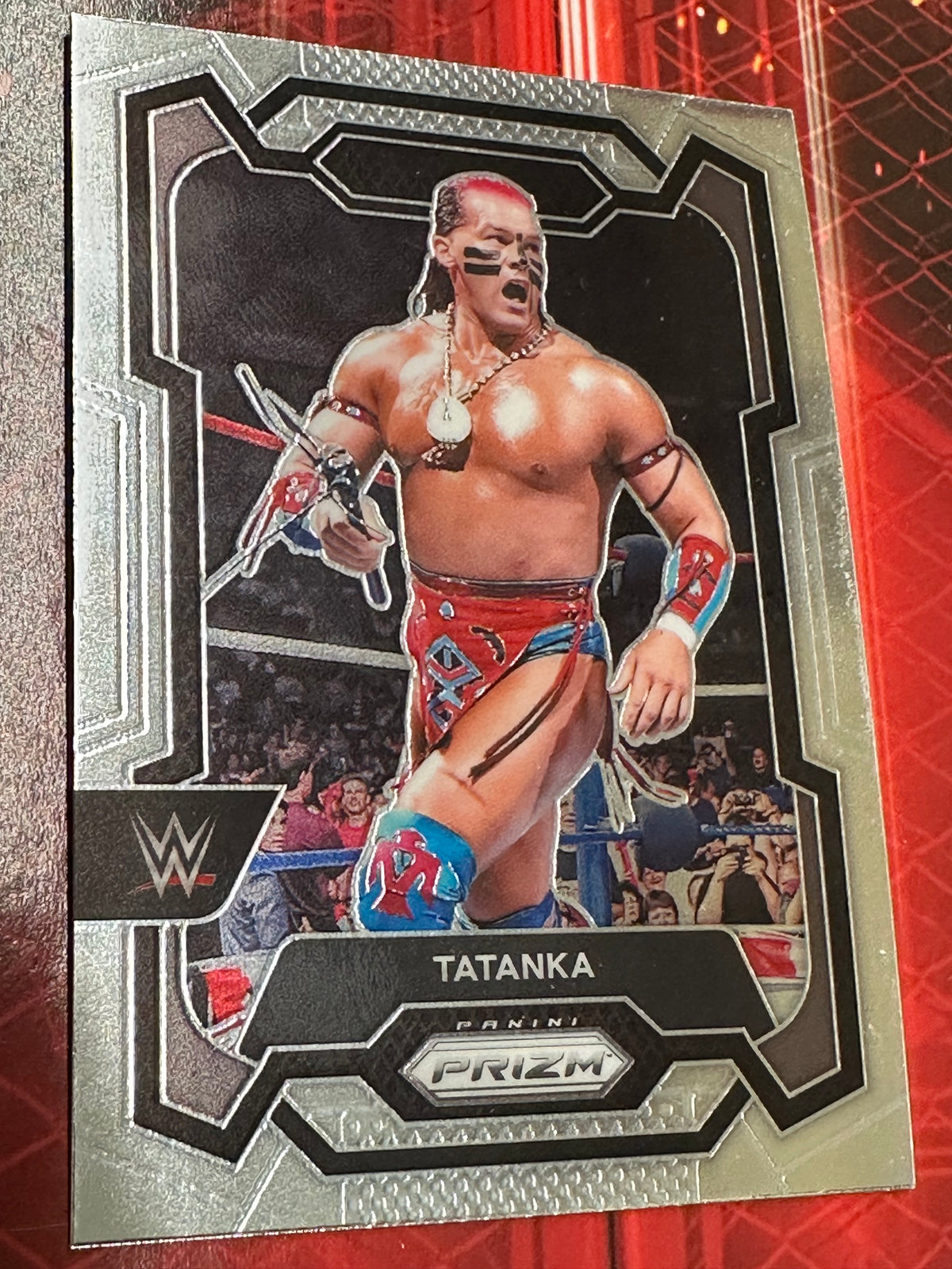 WWE Panini Prizm 2024 Trading Card No. 173 - Tatanka