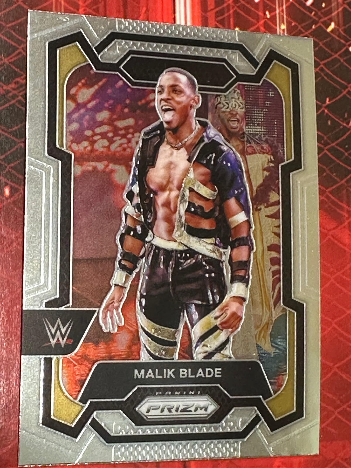 WWE Panini Prizm 2024 Sammelkarte Nr. 109 - Malik Blade