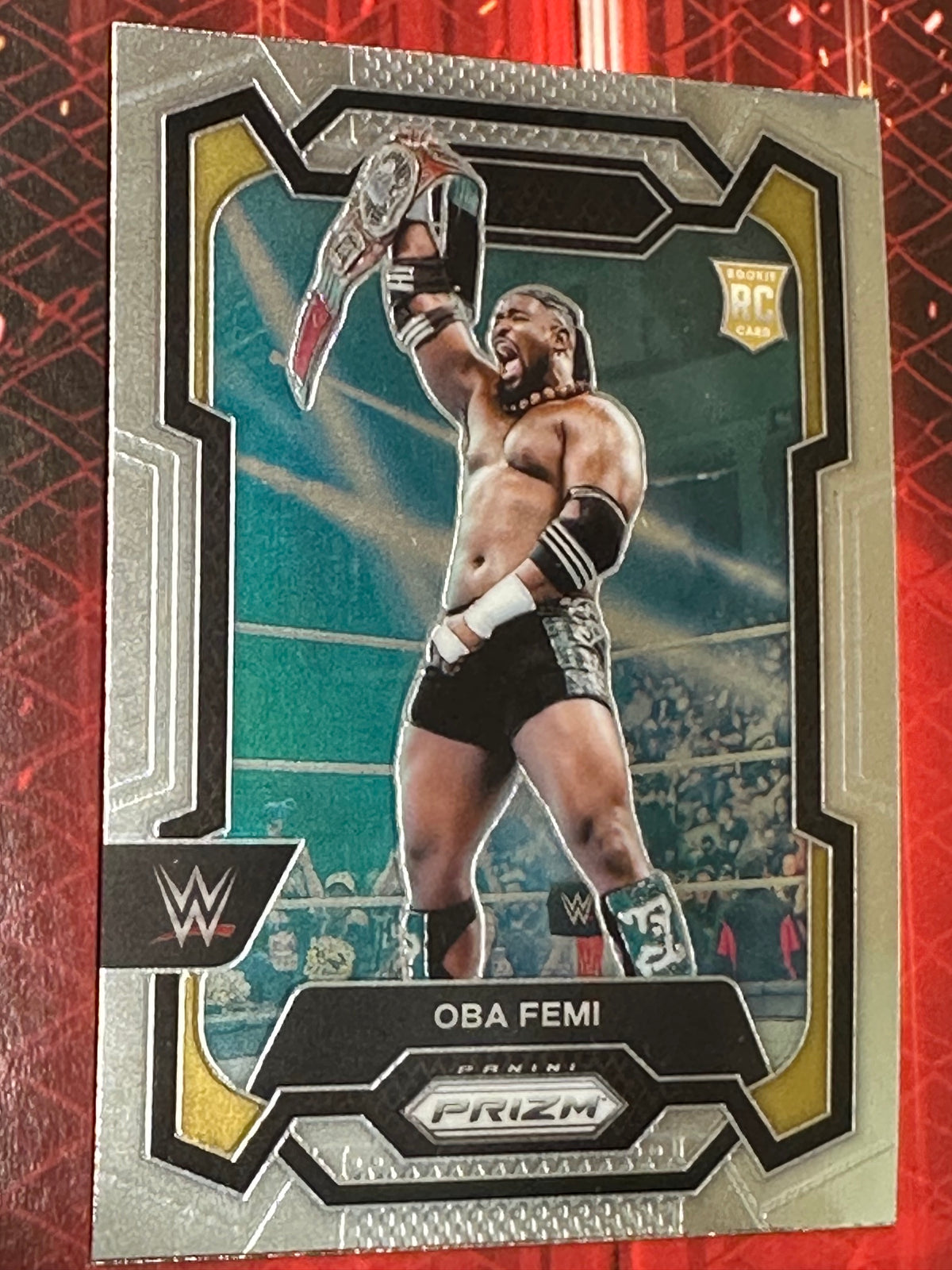 WWE Panini Prizm 2024 Trading Card No. 199 - Oba Femi