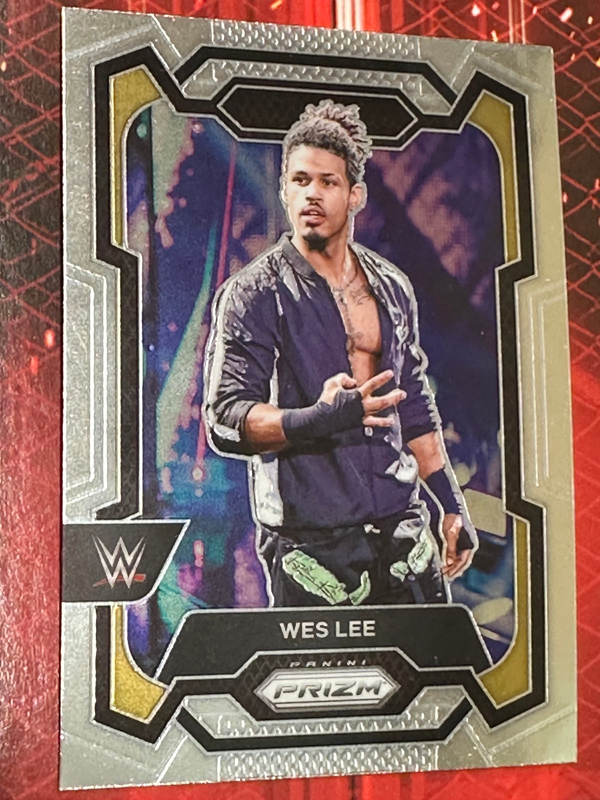 WWE Panini Prizm 2024 Sammelkarte Nr. 165 - Wes Lee