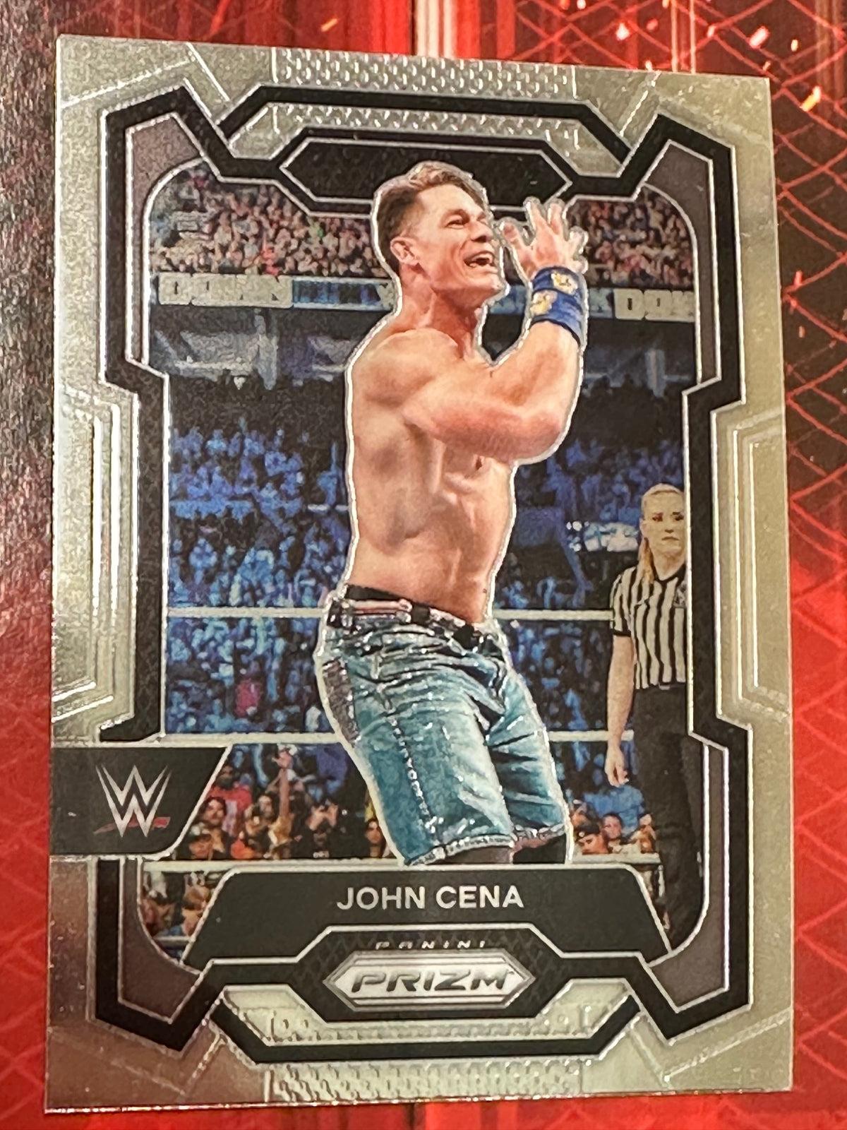 WWE Panini Prizm 2024 Trading Card No. 156 - John Cena