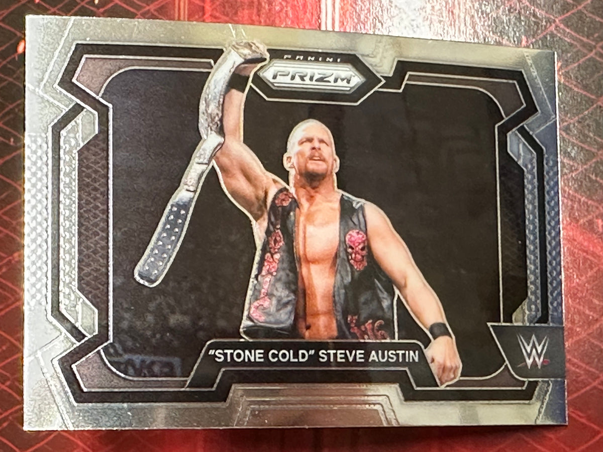 WWE Panini Prizm 2024 Trading Card No. 014 - Stone Cold Steve Austin
