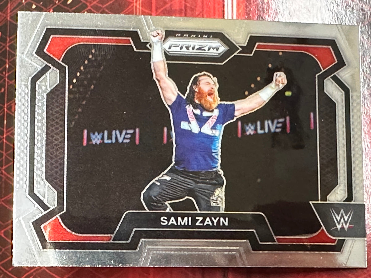 WWE Panini Prizm 2024 Trading Card No. 077 - Sami Zayn